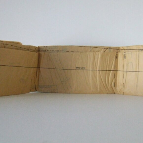 Fall coat sewing pattern Vogue uncut vintage plus size loose hooded jacket 80s - Picture 5 of 5